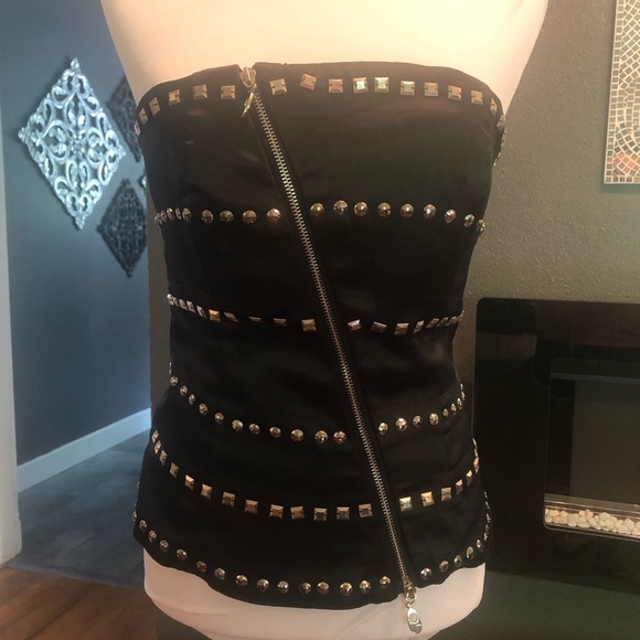 Charlotte Russe Bustier style top - Picture 2 of 6